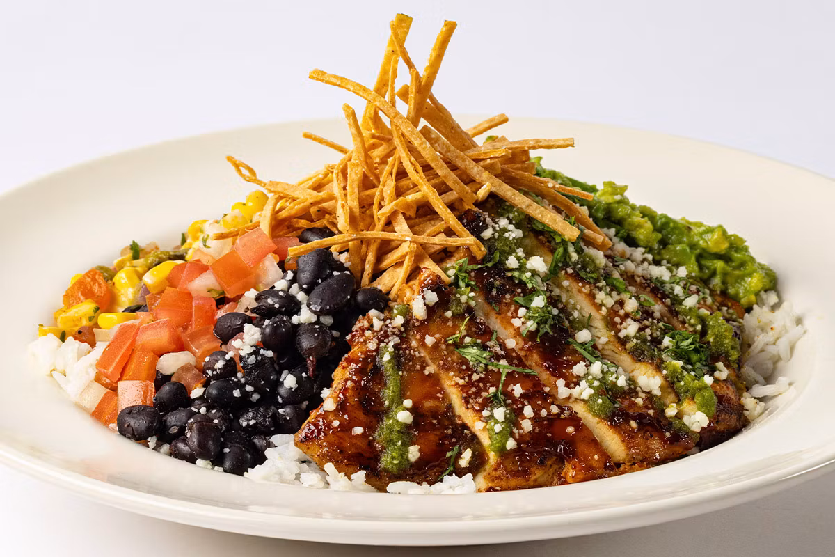 Baja Bowl with Grilled Chicken - The Cheesecake Factory Menu Prices 2026